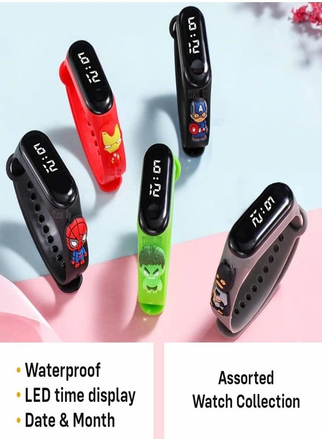 VRB Dec مجموعة هدايا تذكارية من 20 قطعة من VRB، هدية مثالية لأعياد ميلاد الأطفال من عمر 6 إلى 12 عامًا. (20 قطعة - ساعة رقمية)، تشكيلة متنوعة - Image 4